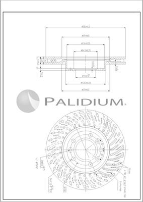 Ashuki P330-248 - Тормозной диск unicars.by