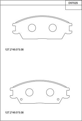 BRAYMANN BBP0116 - Тормозные колодки, дисковые, комплект unicars.by