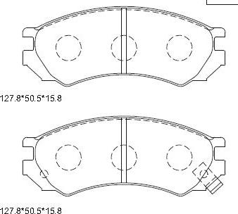 Stellox 355 000B-SX - Тормозные колодки, дисковые, комплект unicars.by