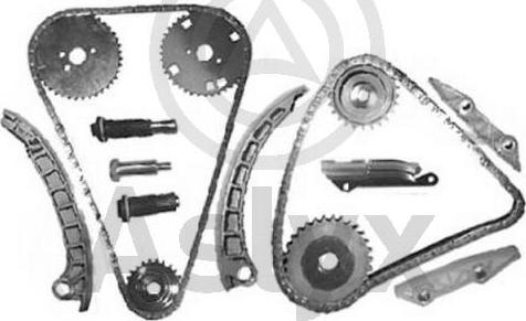 Aslyx AS-502163 - Комплект цепи привода распредвала unicars.by