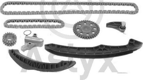 Aslyx AS-521182 - Комплект цепи привода распредвала unicars.by