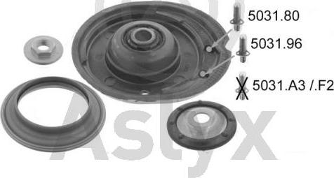 Aslyx AS-203154 - Опора стойки амортизатора, подушка unicars.by