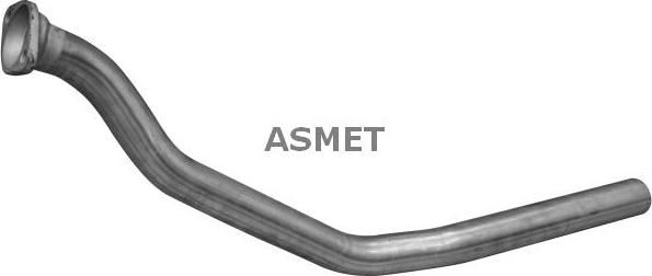 Asmet 09.029 - Труба выхлопного газа unicars.by