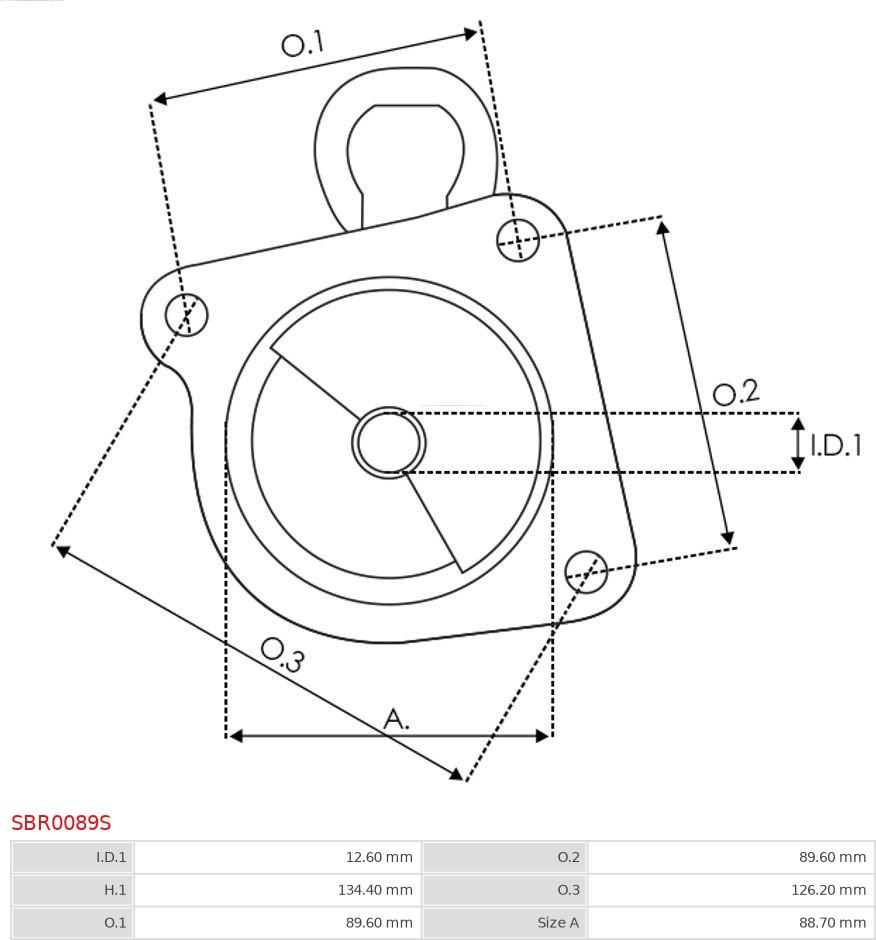 AS-PL SBR0089S - Крышка стартера, карбюратор unicars.by