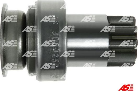 AS-PL SD5025P - Ведущая шестерня, бендикс, стартер unicars.by