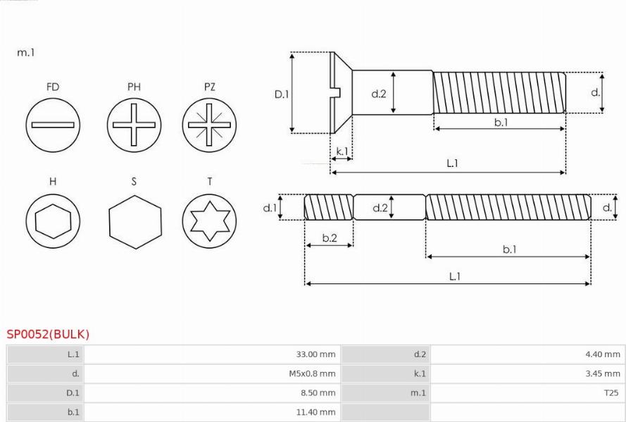 AS-PL SP0052(BULK) - Ремкомплект, генератор unicars.by