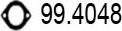 ASSO 99.4048 - Прокладка, труба выхлопного газа unicars.by
