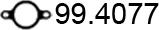 ASSO 99.4077 - Прокладка, труба выхлопного газа unicars.by