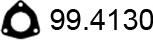 ASSO 99.4130 - Прокладка, труба выхлопного газа unicars.by