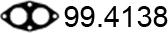 ASSO 99.4138 - Прокладка, труба выхлопного газа unicars.by