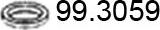 ASSO 99.3059 - Уплотнительное кольцо, труба выхлопного газа unicars.by
