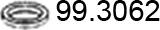 ASSO 99.3062 - Уплотнительное кольцо, труба выхлопного газа unicars.by