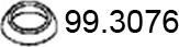 ASSO 99.3076 - Уплотнительное кольцо, труба выхлопного газа unicars.by