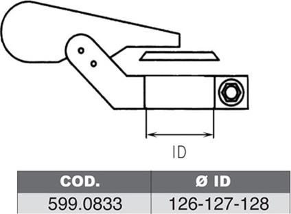 ASSO 599.0833 - Монтажный комплект, глушитель unicars.by