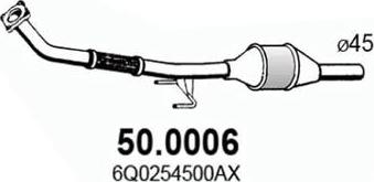 ASSO 50.0006 - Катализатор unicars.by