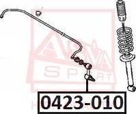 ASVA 0423-010 - Тяга / стойка, стабилизатор unicars.by