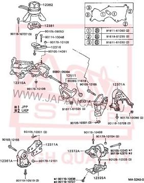 ASVA 0113-CT190LH - Подушка, опора, подвеска двигателя unicars.by