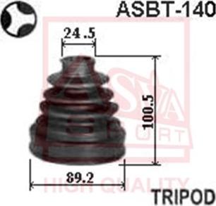 ASVA ASBT-140 - Пыльник, приводной вал unicars.by