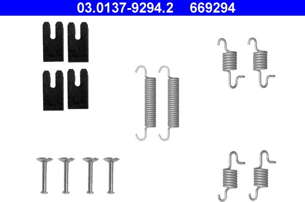 ATE 03.0137-9294.2 - Комплектующие, стояночная тормозная система unicars.by