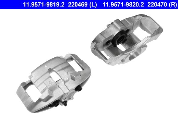 ATE 11.9571-9819.2 - Тормозной суппорт unicars.by