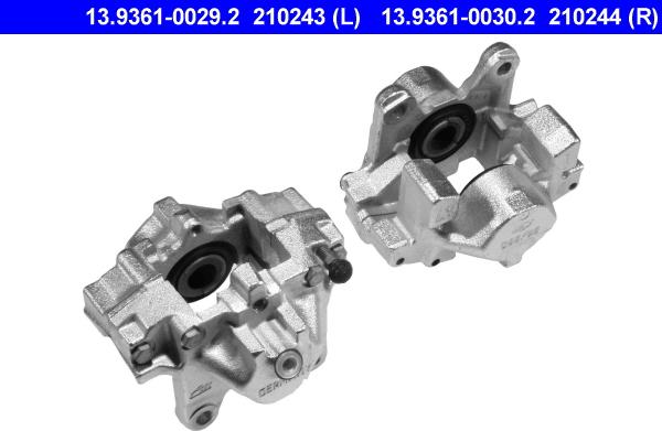 ATE 13.9361-0029.2 - Тормозной суппорт unicars.by