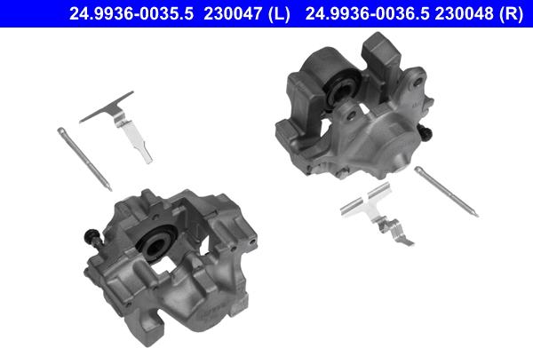 ATE 24.9936-0035.5 - Тормозной суппорт unicars.by