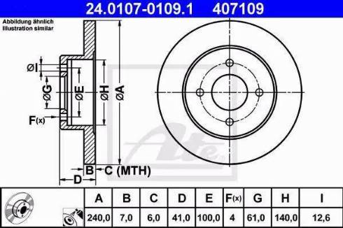 Alpha Brakes HTT-NS-033 - Тормозной диск unicars.by