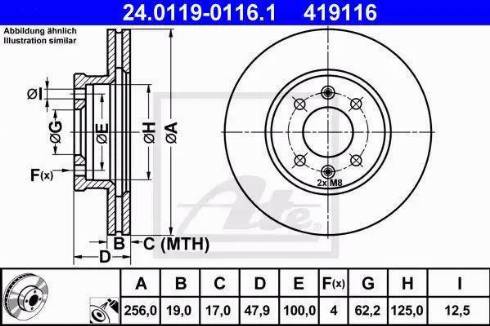 Alpha Brakes HTP-HY-527 - Тормозной диск unicars.by