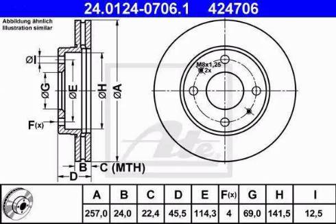 Alpha Brakes HTP-HY-506 - Тормозной диск unicars.by