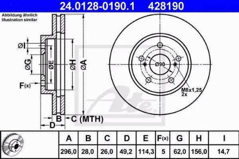 Alpha Brakes HTP-TY-131 - Тормозной диск unicars.by