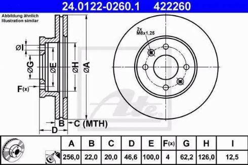 Alpha Brakes HTP-KA-324 - Тормозной диск unicars.by