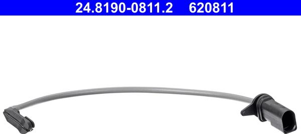 ATE 24.8190-0811.2 - Сигнализатор, износ тормозных колодок unicars.by