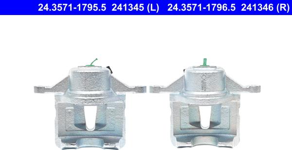 ATE 24.3571-1795.5 - Тормозной суппорт unicars.by