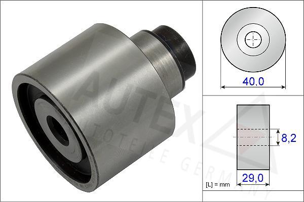 Autex 654807 - Направляющий ролик, зубчатый ремень ГРМ unicars.by