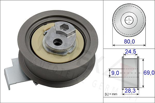 Autex 654823 - Натяжной ролик, зубчатый ремень ГРМ unicars.by