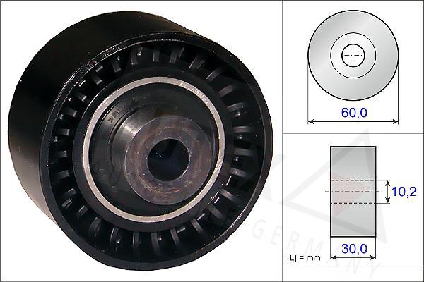 Autex 651759 - Направляющий ролик, зубчатый ремень ГРМ unicars.by