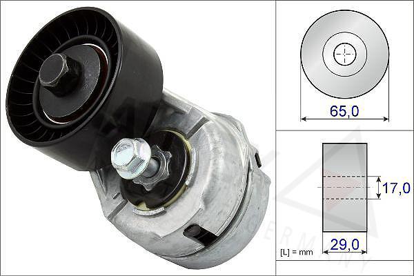 Autex 601347 - Натяжитель, поликлиновый ремень unicars.by