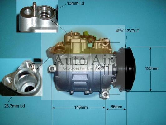 Auto Air Gloucester 14-9694 - Компрессор кондиционера unicars.by