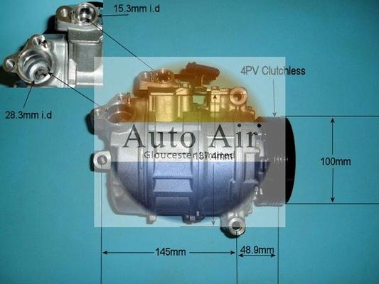 Auto Air Gloucester 14-9650 - Компрессор кондиционера unicars.by