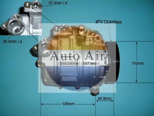 Auto Air Gloucester 14-9653 - Компрессор кондиционера unicars.by