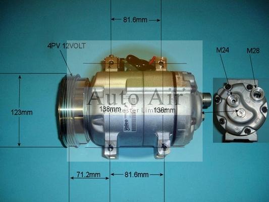 Auto Air Gloucester 14-9688 - Компрессор кондиционера unicars.by