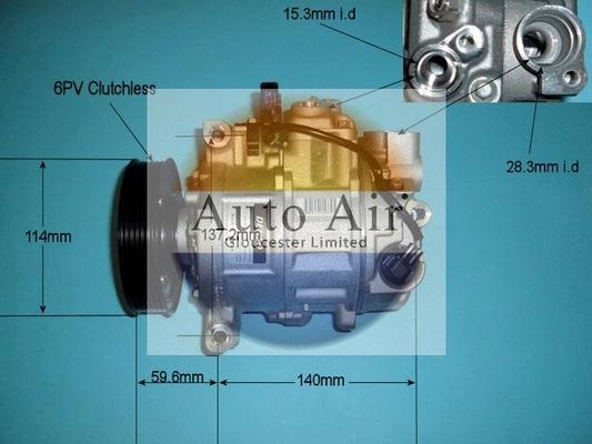 Auto Air Gloucester 14-9682 - Компрессор кондиционера unicars.by