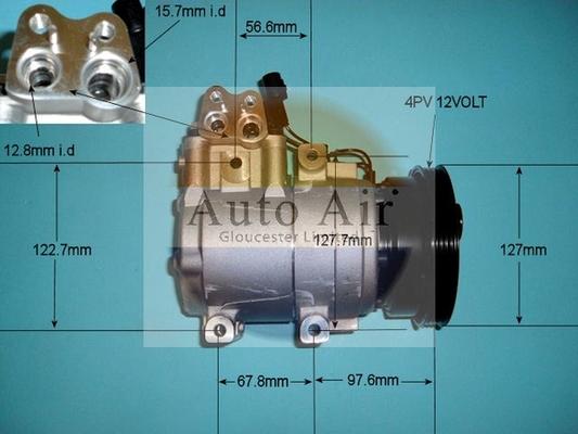 Auto Air Gloucester 14-9687 - Компрессор кондиционера unicars.by