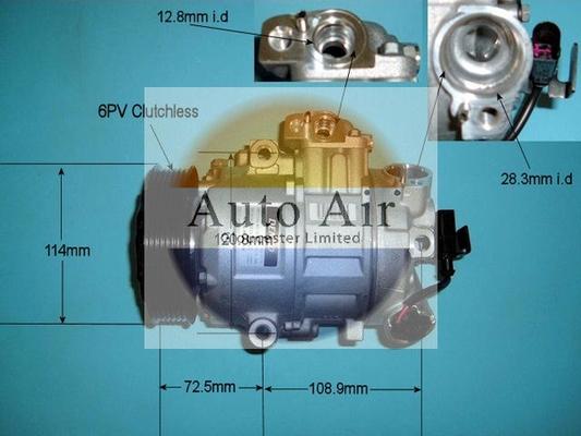 Auto Air Gloucester 14-9718 - Компрессор кондиционера unicars.by