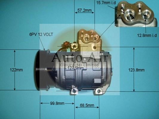 Auto Air Gloucester 14-9726 - Компрессор кондиционера unicars.by