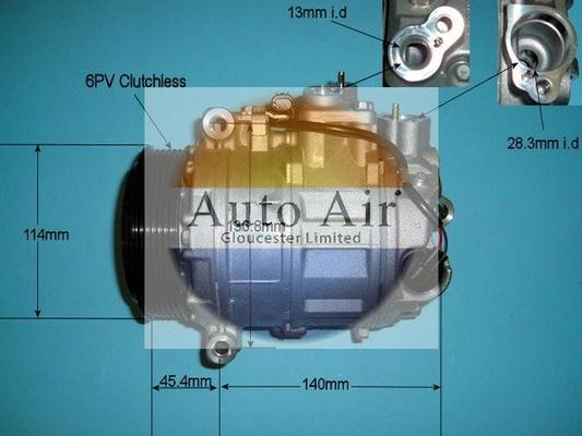 Auto Air Gloucester 14-6256P - Компрессор кондиционера unicars.by