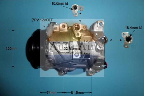 Auto Air Gloucester 14-0096 - Компрессор кондиционера unicars.by