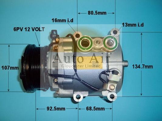 Auto Air Gloucester 14-0314 - Компрессор кондиционера unicars.by