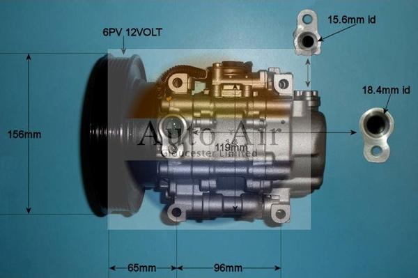 Auto Air Gloucester 14-0332R - Компрессор кондиционера unicars.by