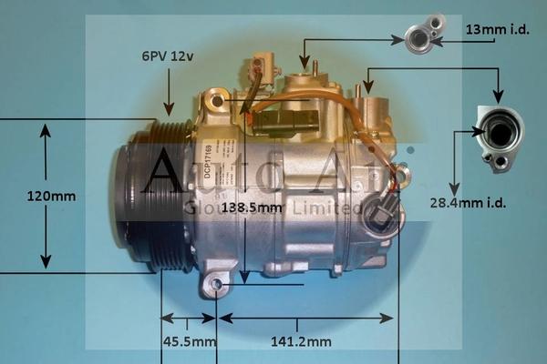 Auto Air Gloucester 14-0240 - Компрессор кондиционера unicars.by